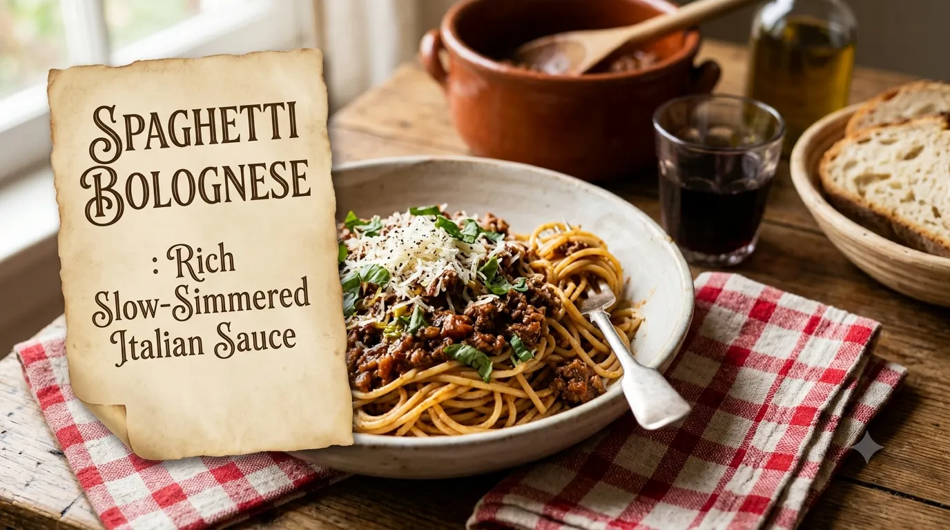 Classic Spaghetti Bolognese